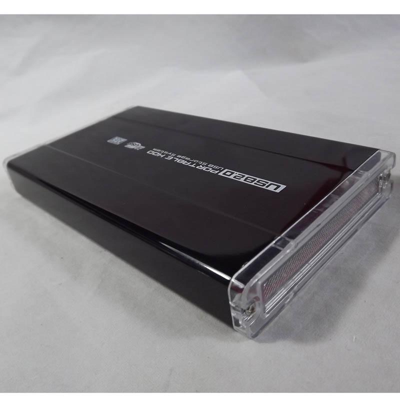 2.5 SATA / IDE to USB 2.0 & SATA External Aluminum HDD Black Caddy VISTA MAC